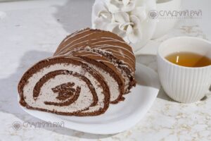 Рулет бисквитный «Шоколадный»