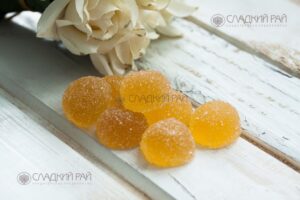 Мармелад желейный формовой с обсыпкой сахаром Имбирный