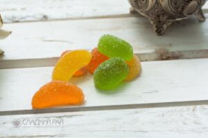 Мармелад желейный формовой с обсыпкой сахаром и яблочной кислотой Жули ассорти