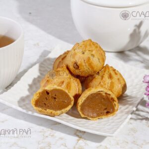 Пирожное заварное Жорики со сгущенкой