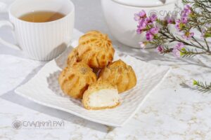 Пирожное заварное Жорики с кремом