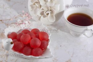 Мармелад желейный формовой глянцованный Ягодка