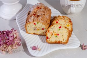 Кекс творожный с цукатами фас 0,3 кг