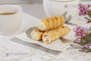 «Мини-трубочки» с кремом